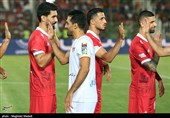دیدار تیم‌های فوتبال  پرسپولیس و فولاد