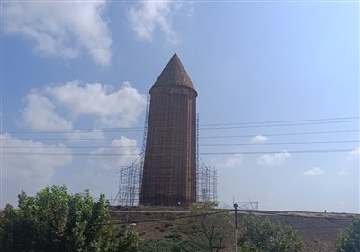 گنبد،برج،قابوس،جهاني،مرمت،معماري،بنا،گلستان،سازه،بدنه،ارتفاع ...