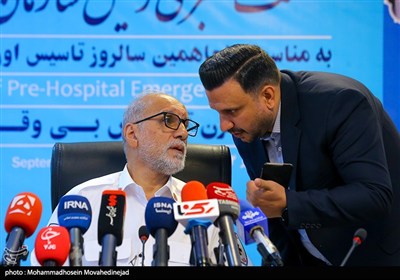 نشست خبری رئیس سازمان اورژانس کشور