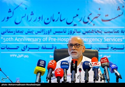 جعفر میعادفر رئیس سازمان اورژانس کشور