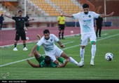 دیدار تیم های فوتبال شمس آذر و پیکان