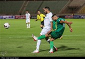 دیدار تیم های فوتبال شمس آذر و پیکان