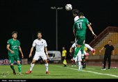 دیدار تیم های فوتبال شمس آذر و پیکان