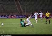 دیدار تیم های فوتبال شمس آذر و پیکان