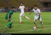 دیدار تیم های فوتبال شمس آذر و پیکان