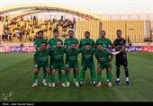دیدار تیم های فوتبال شمس آذر و پیکان
