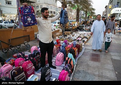 بازار لوازم التحریر در آستانه آغاز سال تحصیلی - اهواز