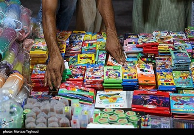 بازار لوازم التحریر در آستانه آغاز سال تحصیلی - اهواز