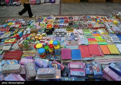 بازار لوازم التحریر در آستانه آغاز سال تحصیلی - اهواز