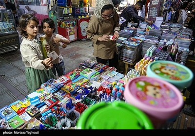 بازار لوازم التحریر در آستانه آغاز سال تحصیلی - اهواز