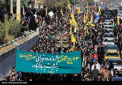 قم،معصومه،حضرت،ورود،سالروز،كاروان،ميدان،حضور،شهر