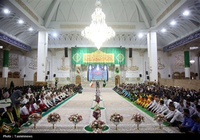 آیین خطبه خوانی باشکوه خادمان حرم حضرت معصومه(س)- عکس صفحه ا ...