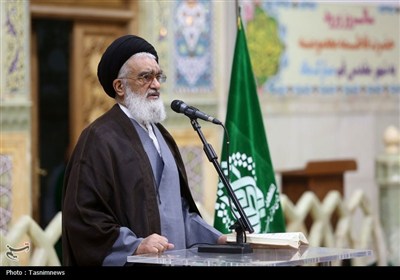 آیین خطبه‌خوانی باشکوه خادمان حرم حضرت معصومه(س)