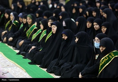 آیین خطبه‌خوانی باشکوه خادمان حرم حضرت معصومه(س)