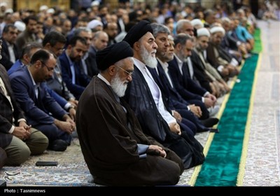 آیین خطبه‌خوانی باشکوه خادمان حرم حضرت معصومه(س)