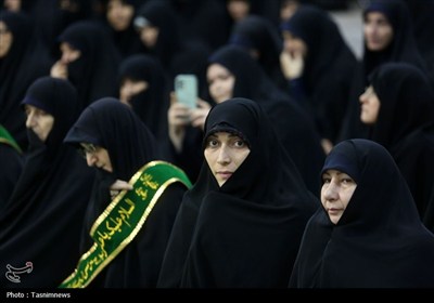 آیین خطبه‌خوانی باشکوه خادمان حرم حضرت معصومه(س)