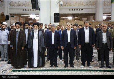 آیین خطبه‌خوانی باشکوه خادمان حرم حضرت معصومه(س)