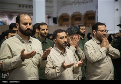 آیین خطبه‌خوانی باشکوه خادمان حرم حضرت معصومه(س)
