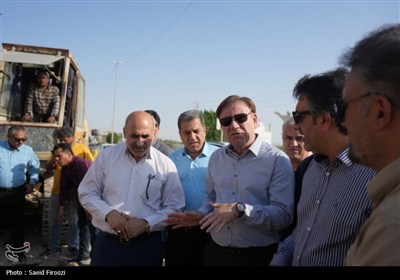 بررسی 10 پروژه عمرانی شهرستان بوشهر با حضور استاندار