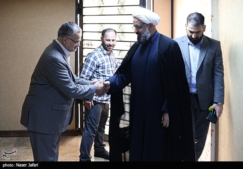 حضور حجت‌الاسلام والمسلمین طاهری آکردی