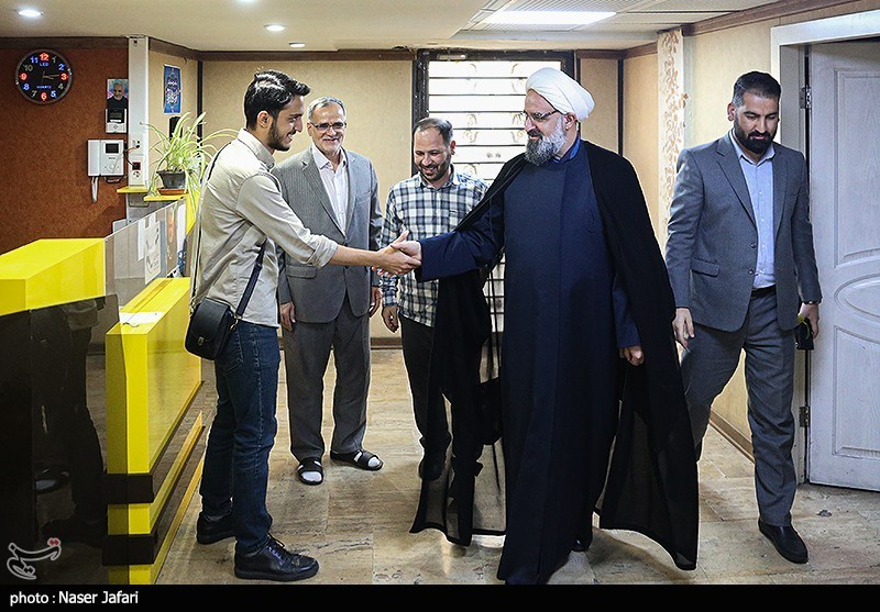 حضور حجت‌الاسلام والمسلمین طاهری آکردی