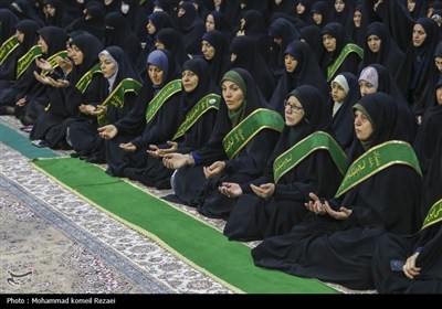 آیین خطبه خوانی خادمان حرم حضرت فاطمه معصومه(س)