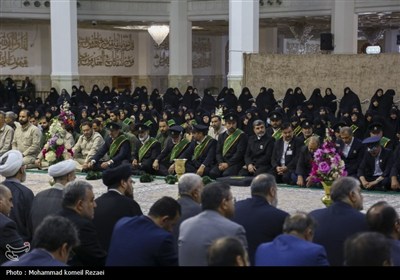 آیین خطبه خوانی خادمان حرم حضرت فاطمه معصومه(س)