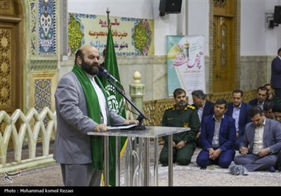 آیین خطبه خوانی خادمان حرم حضرت فاطمه معصومه(س)