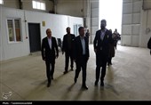 بازدید استاندار از مرکز پیشرفته پرتودهی محصولات کشاورزی و کشتارگاه صنعتی اردبیل