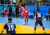 دیدار تیمهای فوتسال پردیس قزوین و بهشتی سازه گرگان