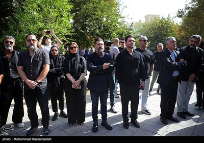 تشییع پیکر امید جهان