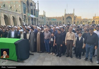 قم،مراسم،يزدي،موسوي،امام،حوزه،پيكر،استادان،مسجد،سيد،علمي،وجو ...