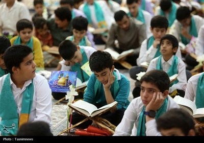 کرسی ملی تلاوت فاطمی در حرم حضرت معصومه(س)