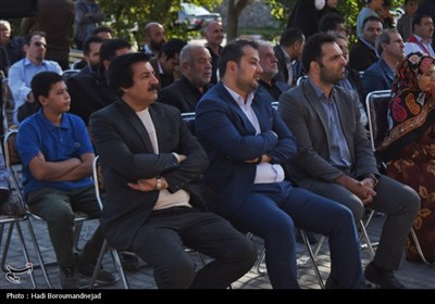 آیین افتتاح هنرستان 18 کلاسه حاج‌حسن شهبازی در اهر