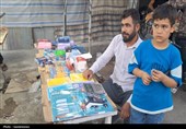 بازار مهرماه در دهدشت بی‌رمق شد؛ والدین نگران، فروشندگان گلایه‌مند+فیلم