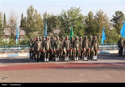 صبحگاه مشترک بسیجیان استان اصفهان