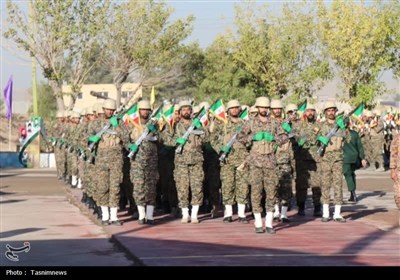 صبحگاه مشترک بسیجیان استان اصفهان