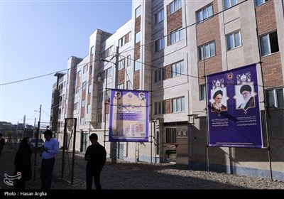 کلنگ زنی و افتتاح چند پروژه عمرانی بنیاد مسکن