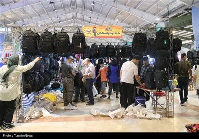نمایشگاه بازگشایی مدارس در کرمانشاه