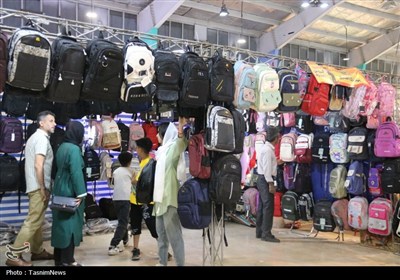 نمایشگاه بازگشایی مدارس در کرمانشاه