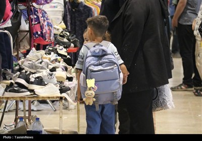 نمایشگاه بازگشایی مدارس در کرمانشاه