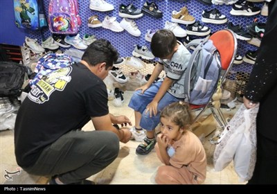 نمایشگاه بازگشایی مدارس در کرمانشاه
