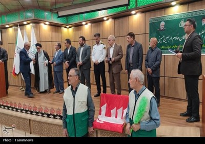 تجلیل از خادمان و رانندگان عتبات عالیات در زنجان