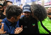 Heroes Return: Iranian Wrestling Champions Greeted by Throngs at Tehran Airport
