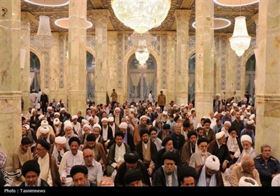 مراسم بزرگداشت آیت‌الله محفوظی در قم