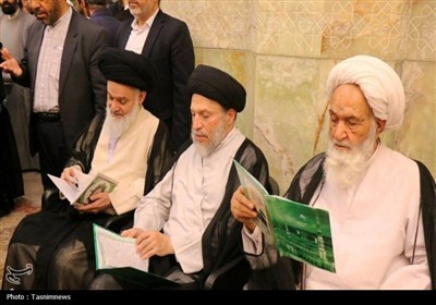 مراسم بزرگداشت آیت‌الله محفوظی در قم