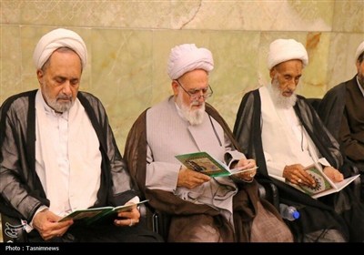 مراسم بزرگداشت آیت‌الله محفوظی در قم