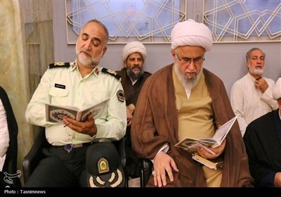 مراسم بزرگداشت آیت‌الله محفوظی در قم
