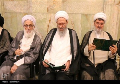 مراسم بزرگداشت آیت‌الله محفوظی در قم