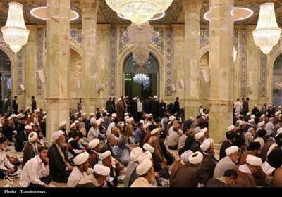 مراسم بزرگداشت آیت‌الله محفوظی در قم